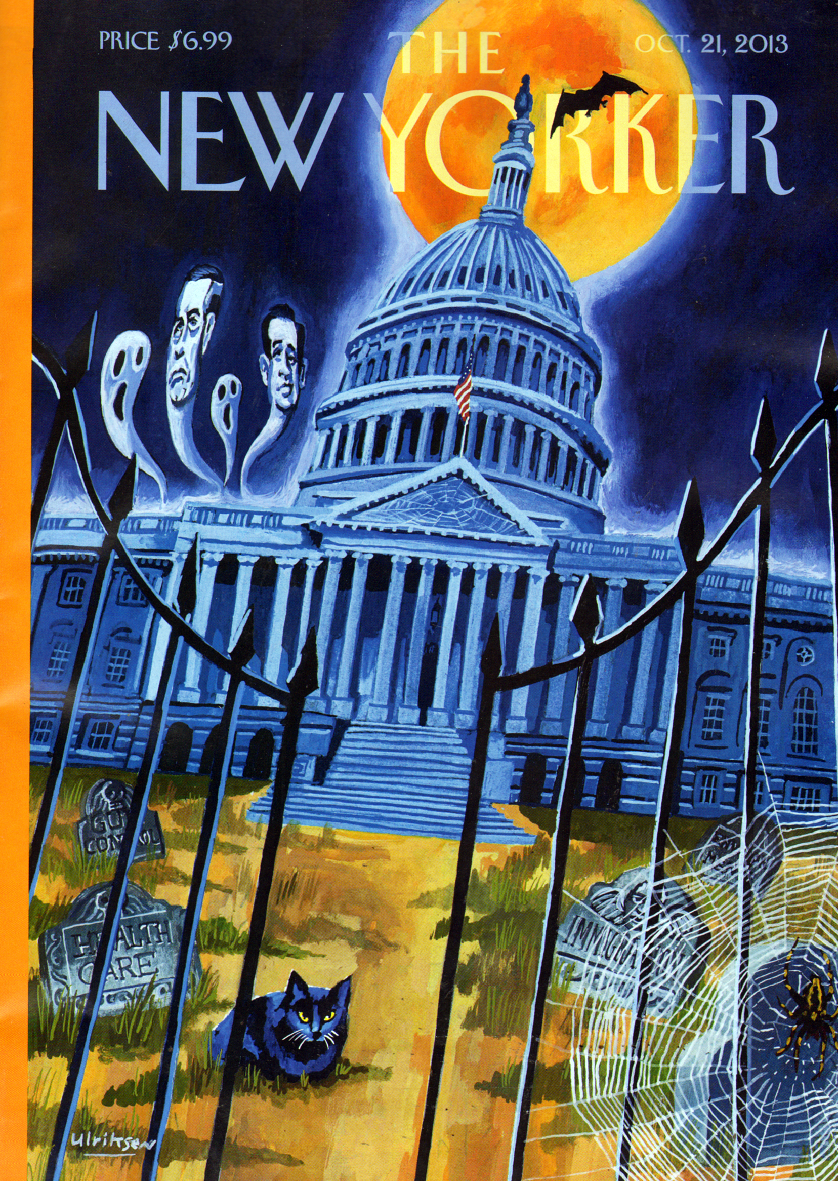 The-New-Yorker October 21, 2013 Issue Cover