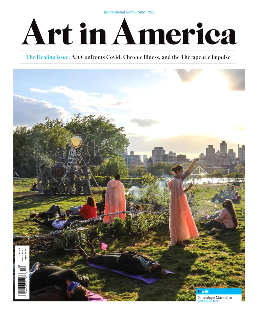 Art-In-America September 01, 2021 Issue Cover