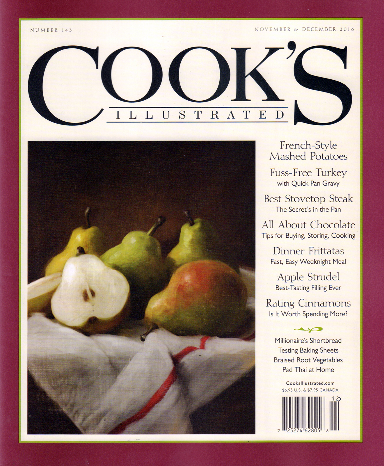 Cooks-Illustrated November 01, 2016 Issue Cover