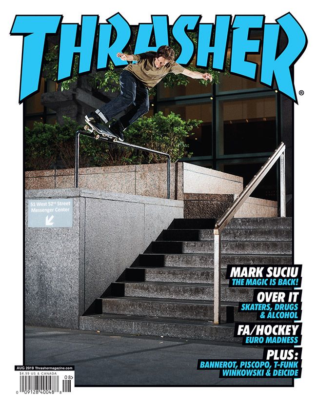 Thrasher August 01, 2019 Issue Cover