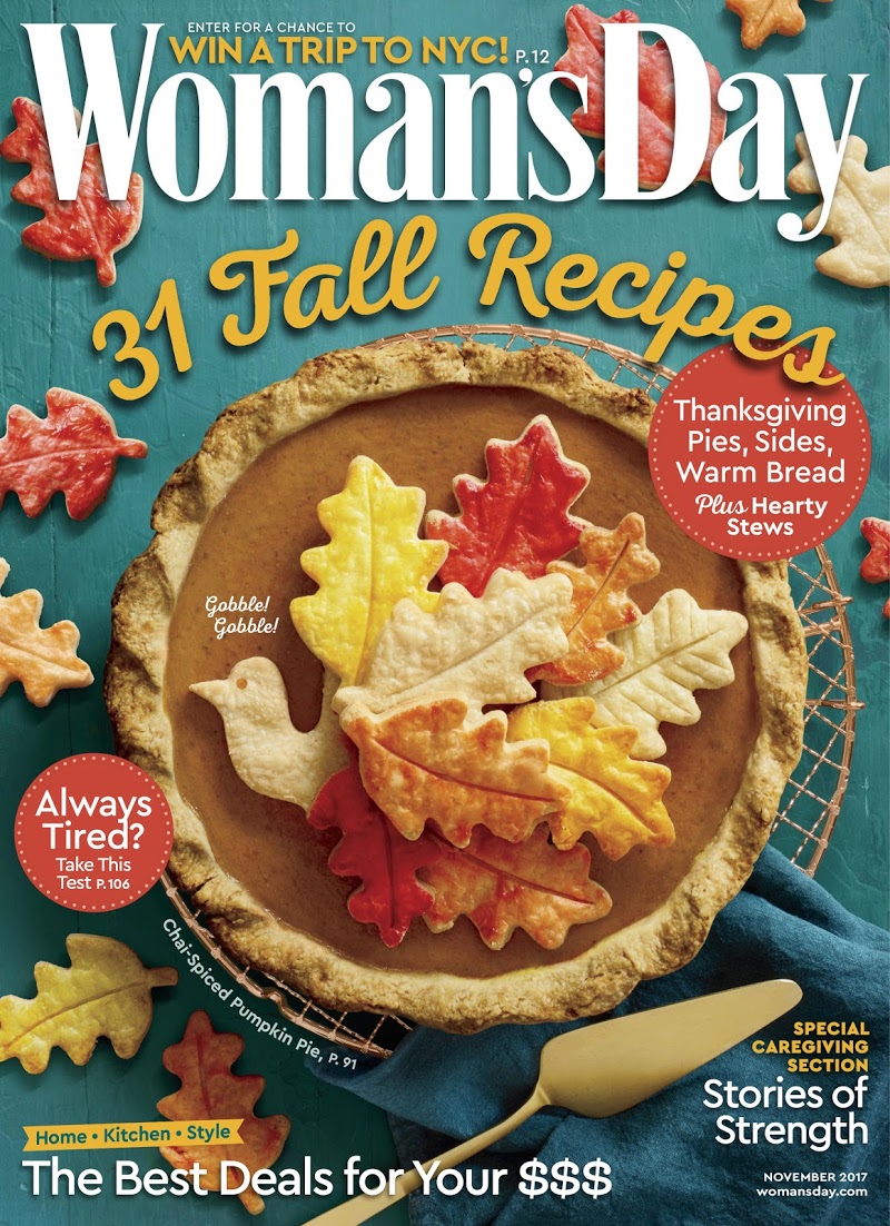 Womans-Day November 01, 2017 Issue Cover