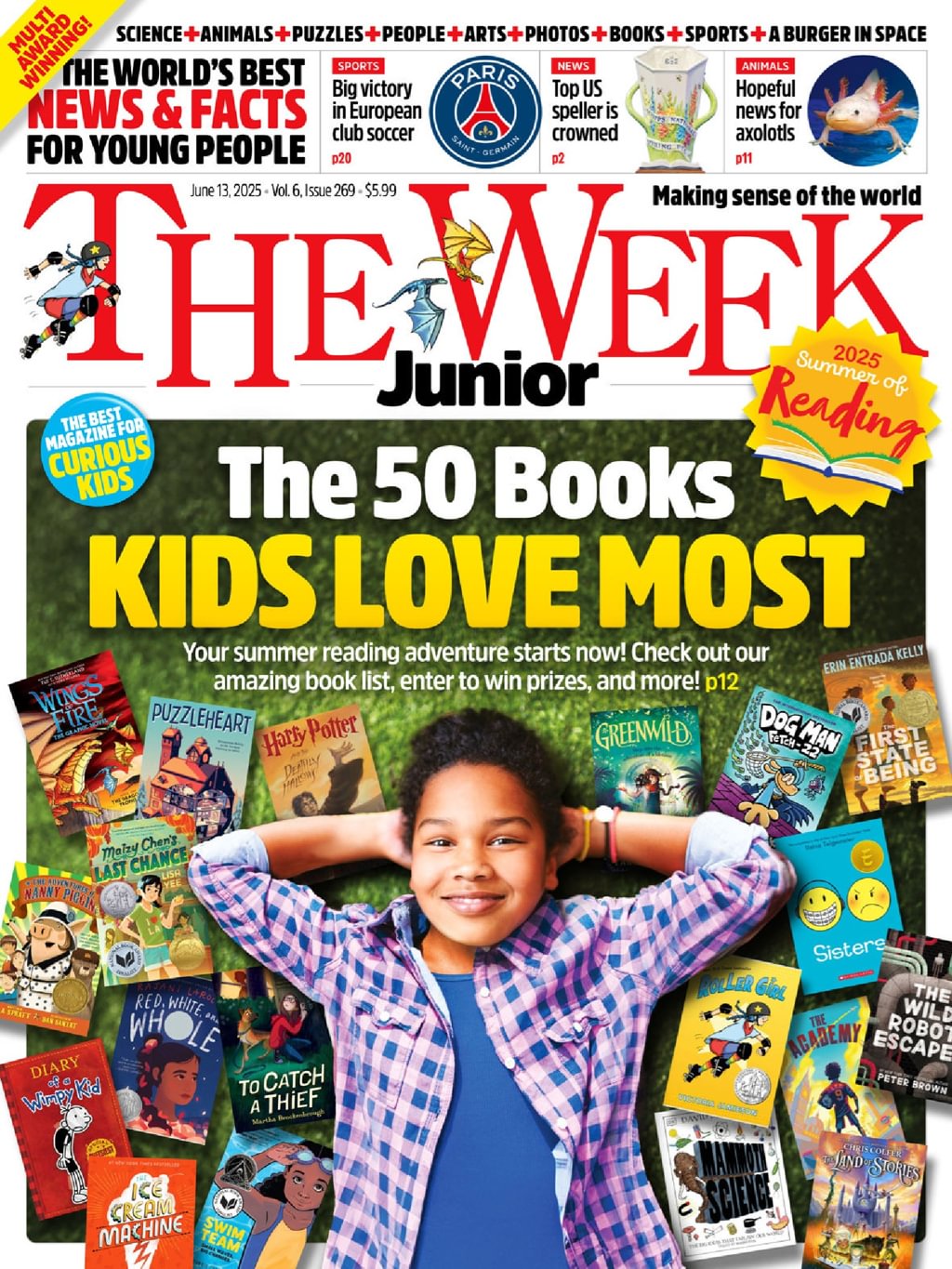 The-Week-Junior June 13, 2025 Issue Cover