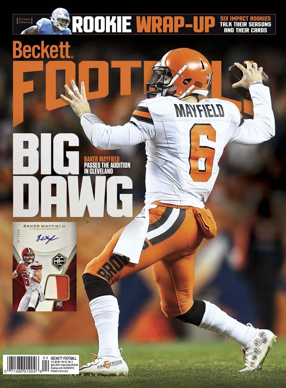 Beckett-Football April 01, 2019 Issue Cover