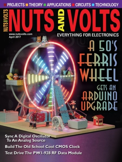 Nuts & Volts April 01, 2017 Issue Cover