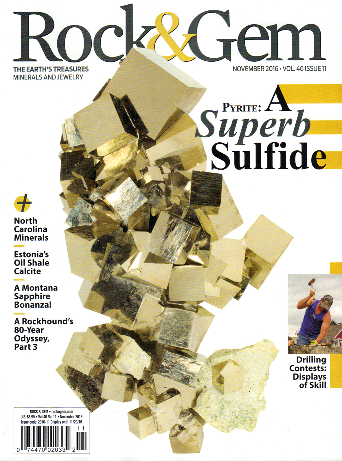 Rock-and-Gem November 01, 2016 Issue Cover