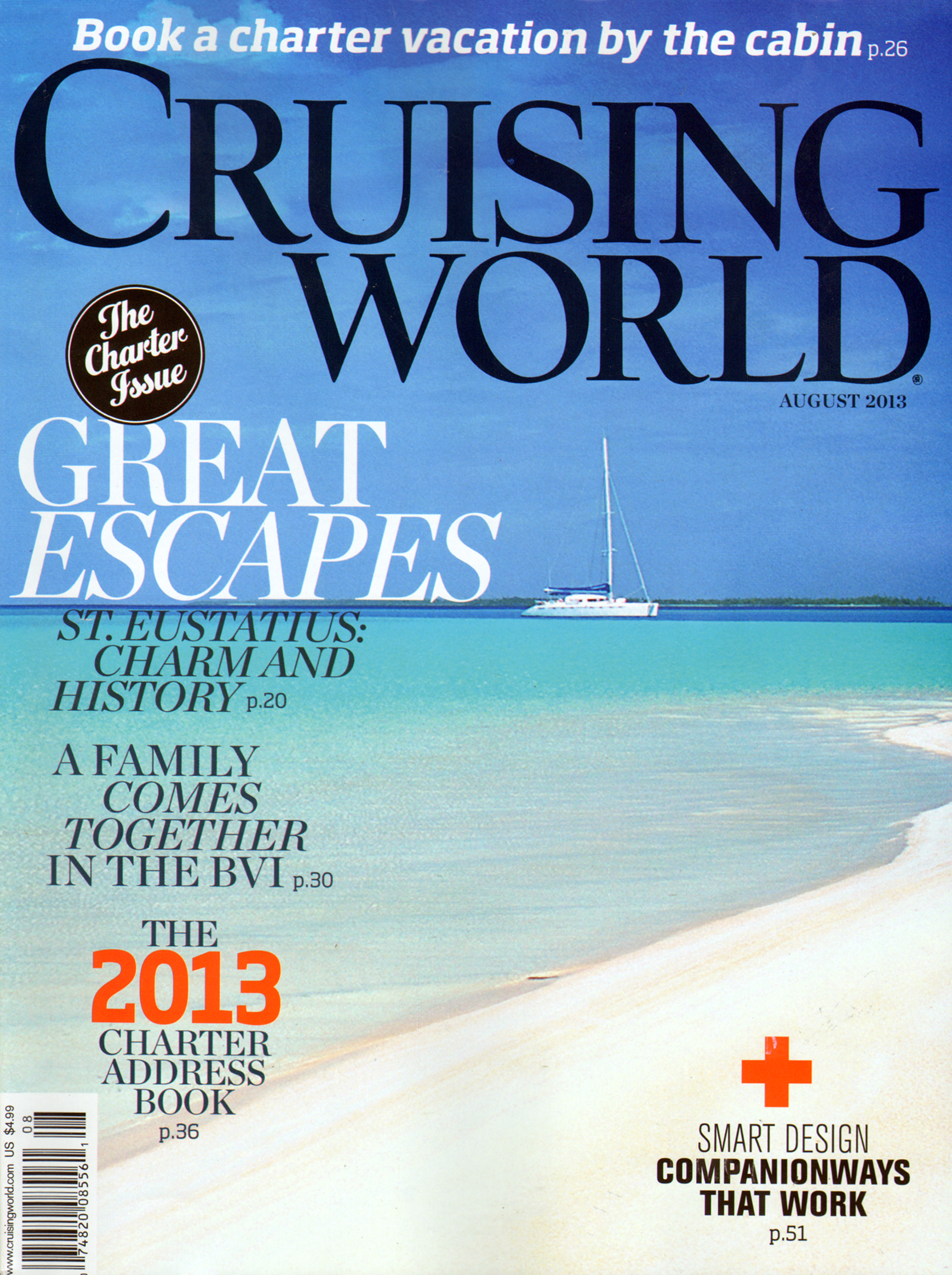 Cruising-World August 01, 2013 Issue Cover