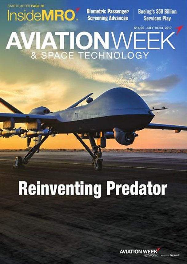 Aviation-Week-and-Space-Technology July 10, 2017 Issue Cover