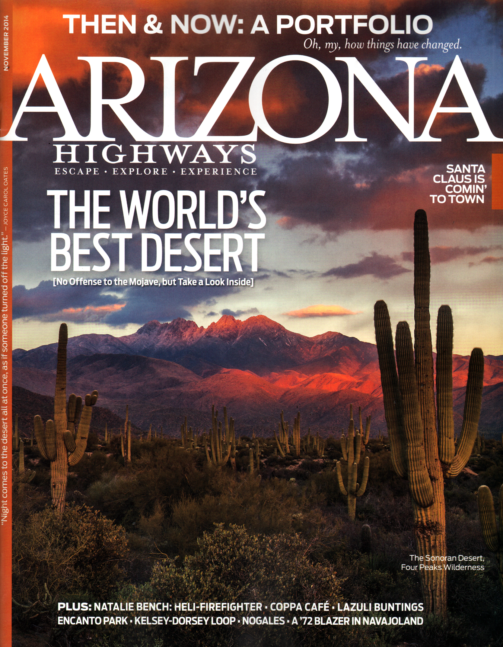 Arizona-Highways November 01, 2014 Issue Cover
