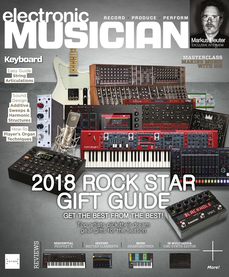 Electronic-Musician December 01, 2018 Issue Cover