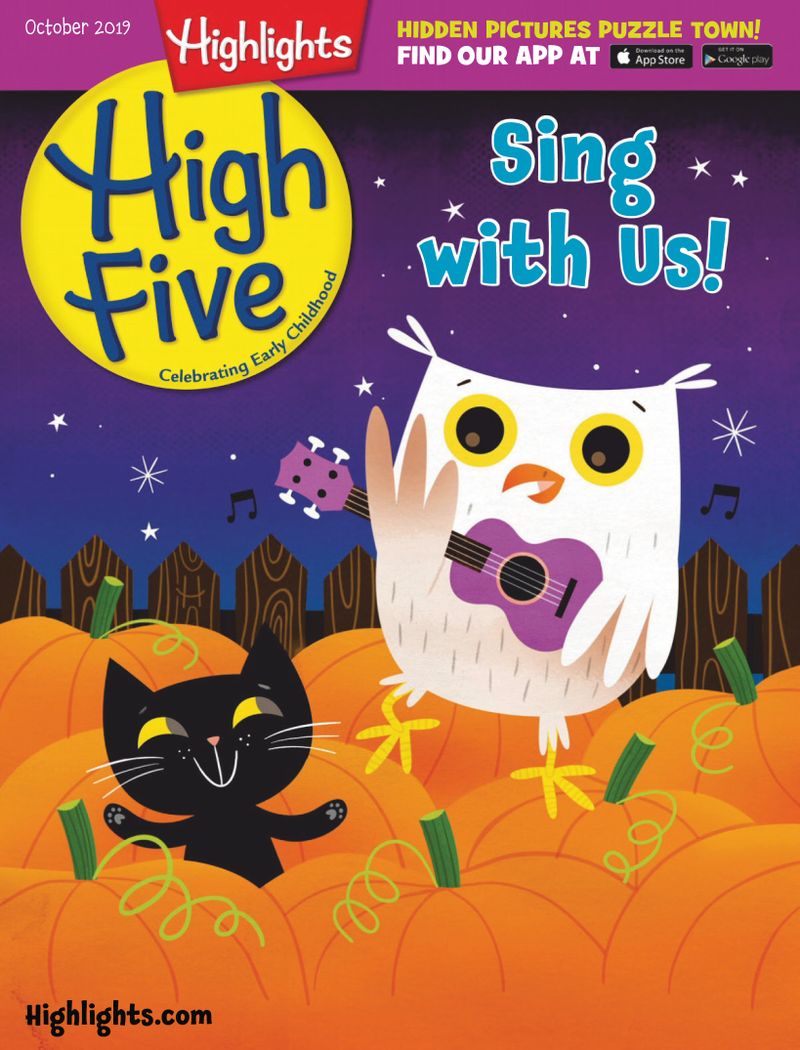 Highlights-High-Five October 01, 2019 Issue Cover
