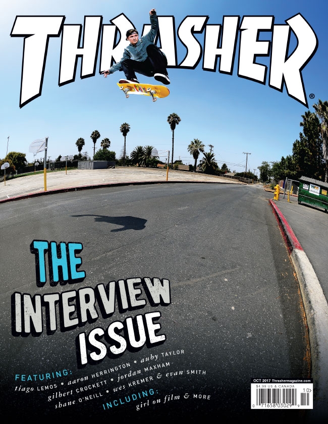 Thrasher October 01, 2017 Issue Cover