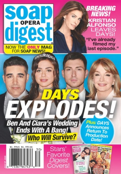Soap Opera Digest July 27, 2020 Issue Cover