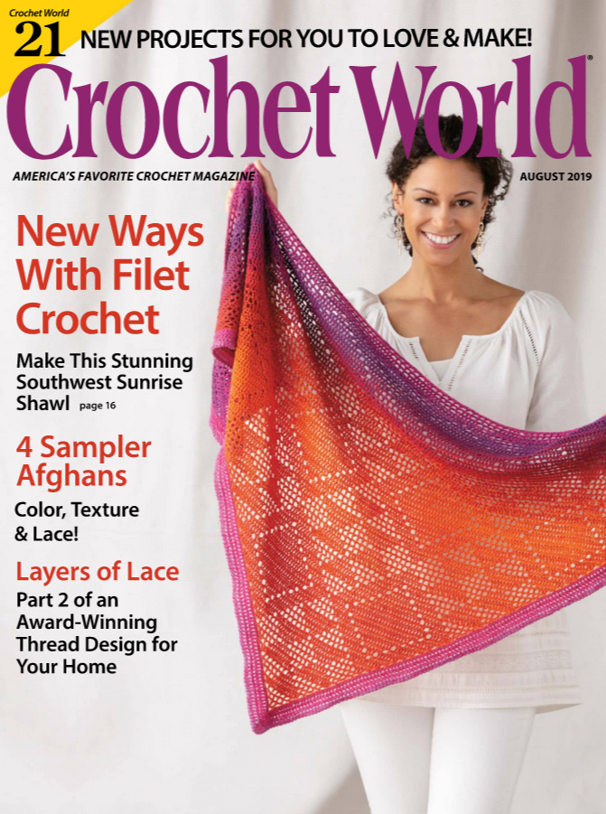 Crochet-World August 01, 2019 Issue Cover