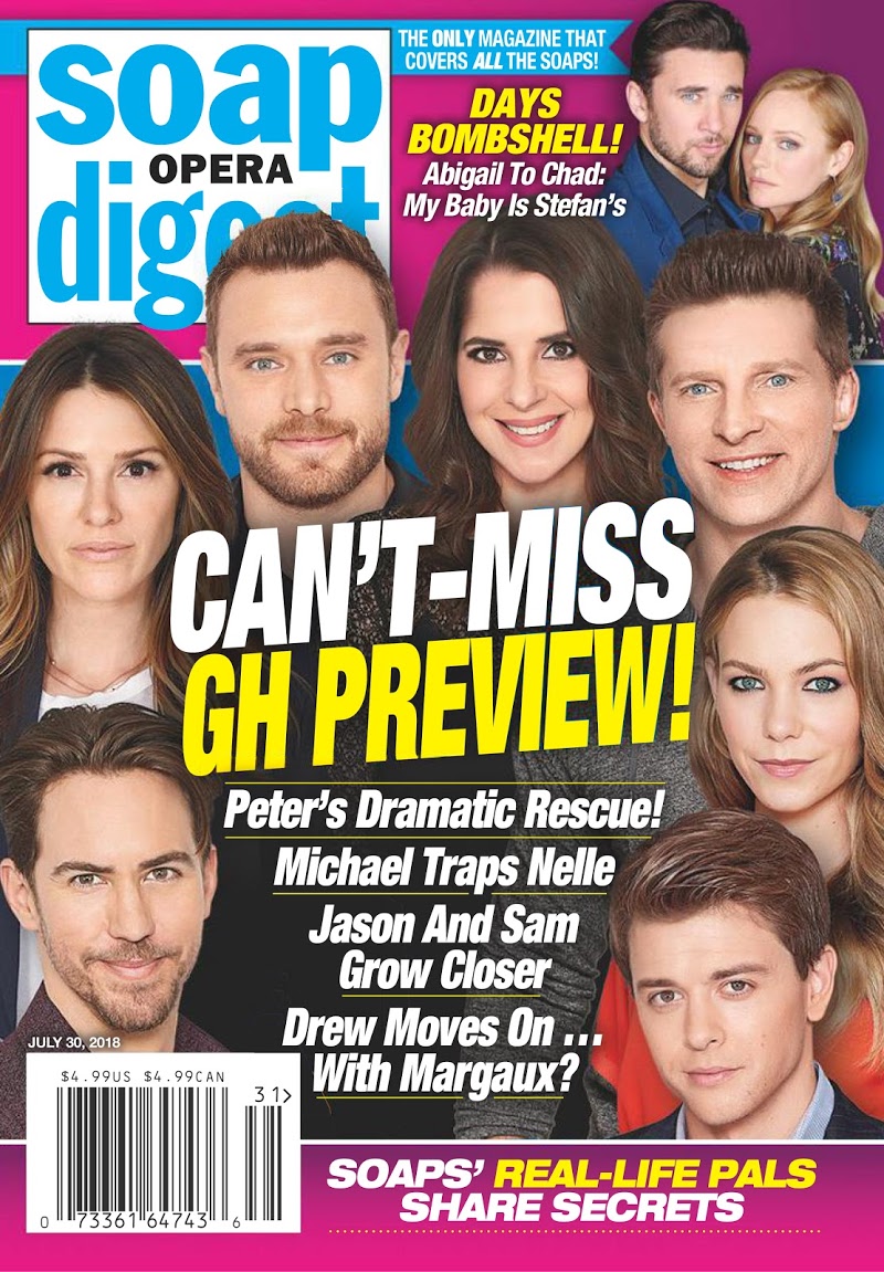 soap-opera-digest July 30, 2018 Issue Cover