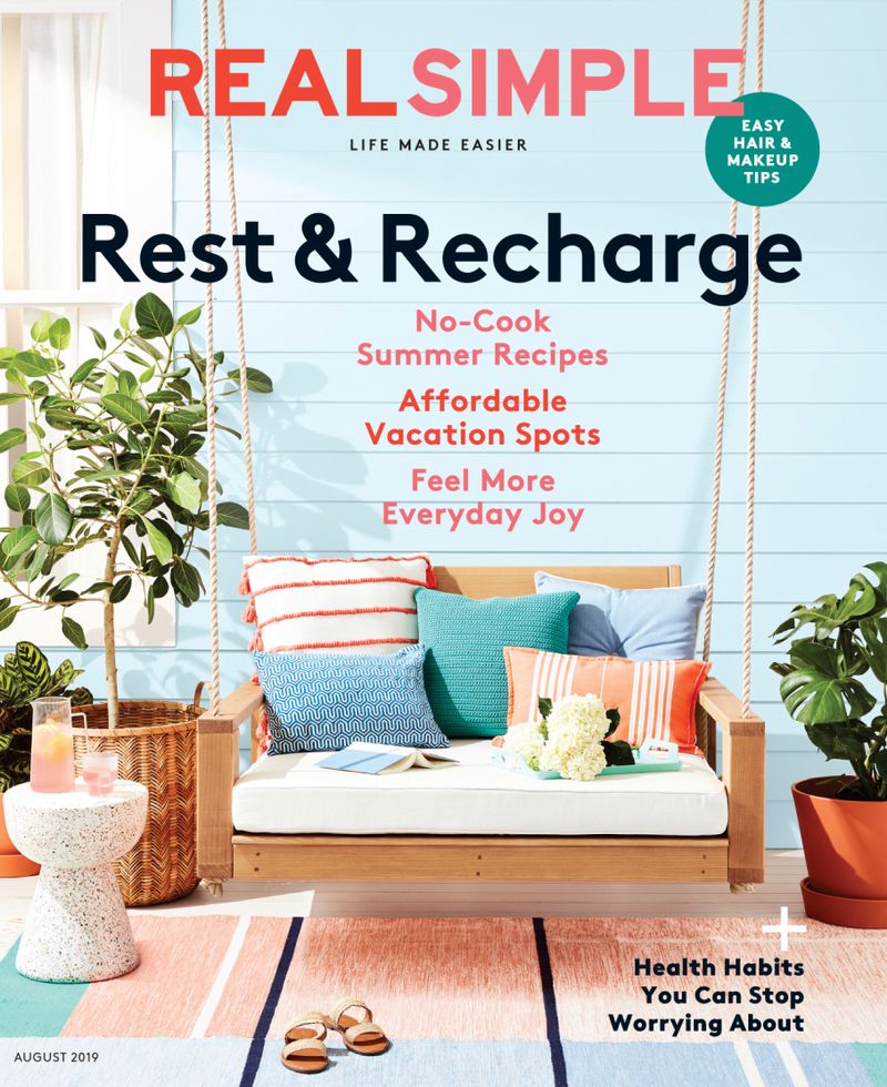real-simple August 01, 2019 Issue Cover