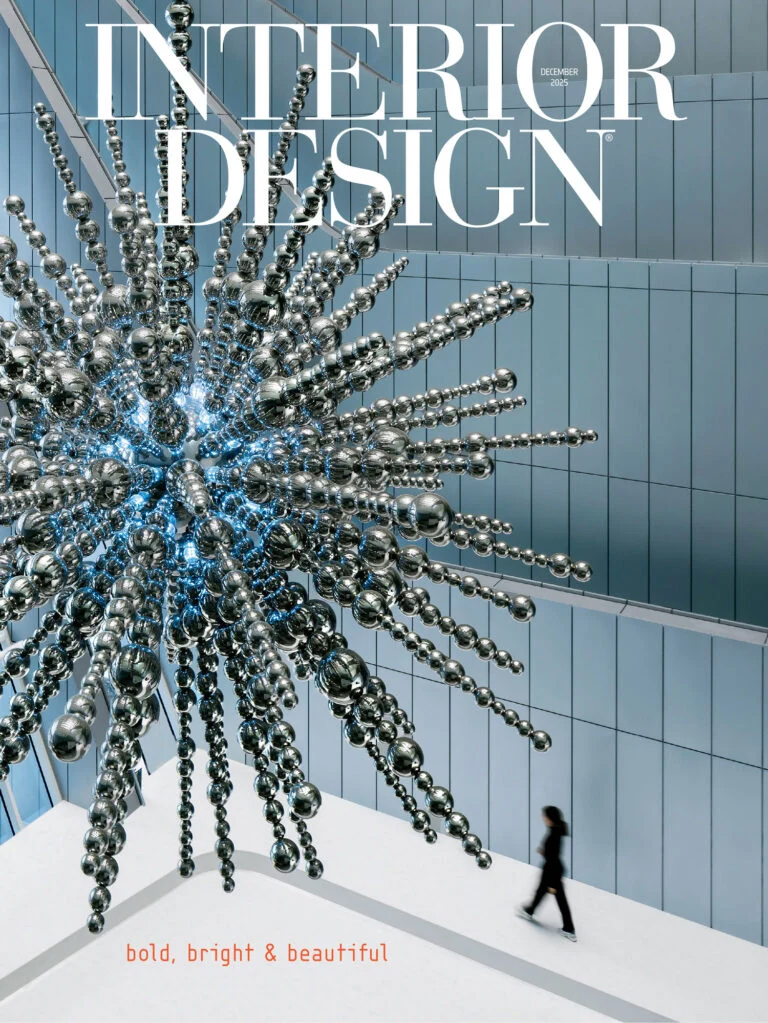 Interior Design December 01, 2025 Issue Cover