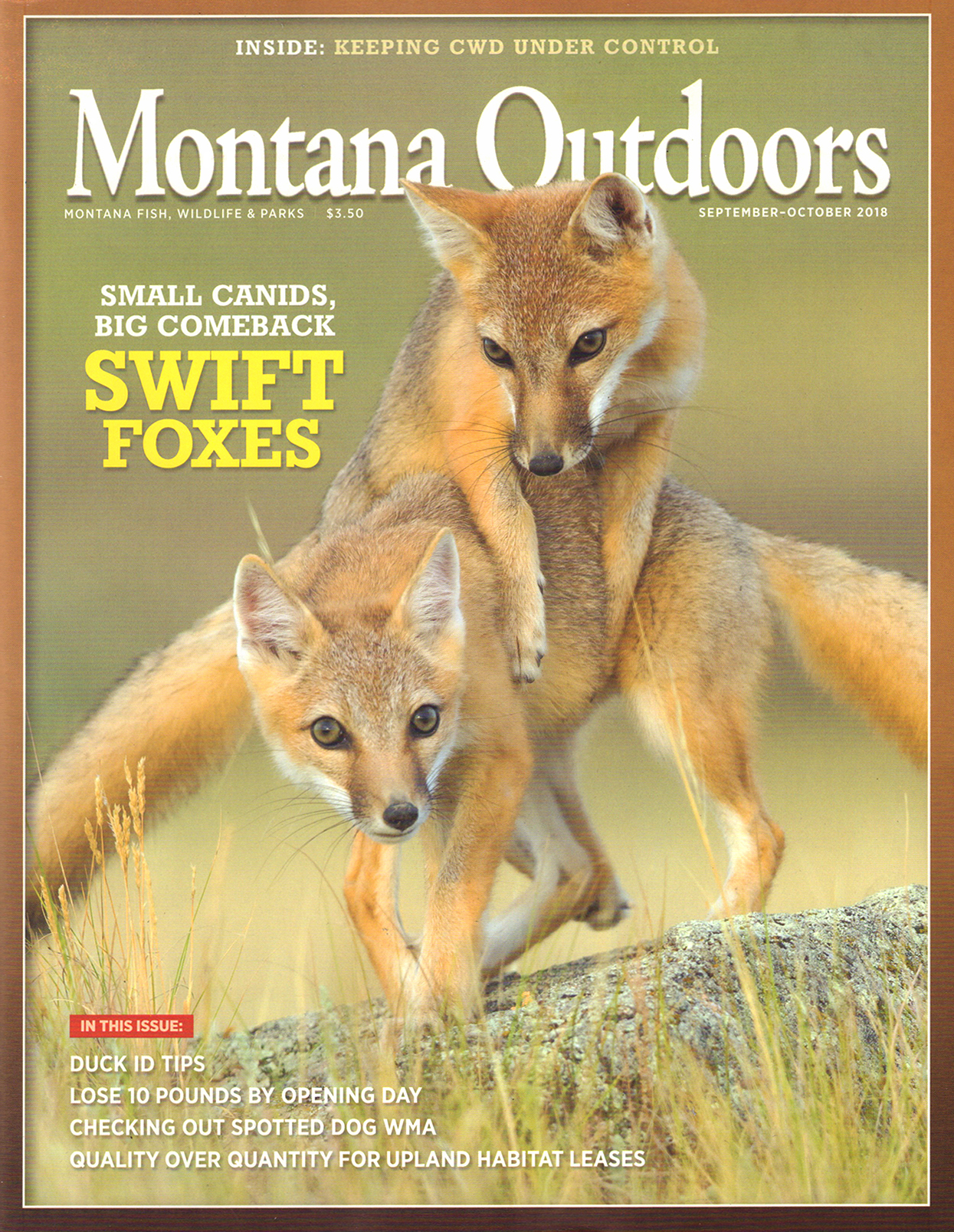 Montana-Outdoors September 01, 2018 Issue Cover