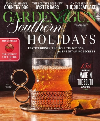 Garden & Gun December 01, 2024 Issue Cover