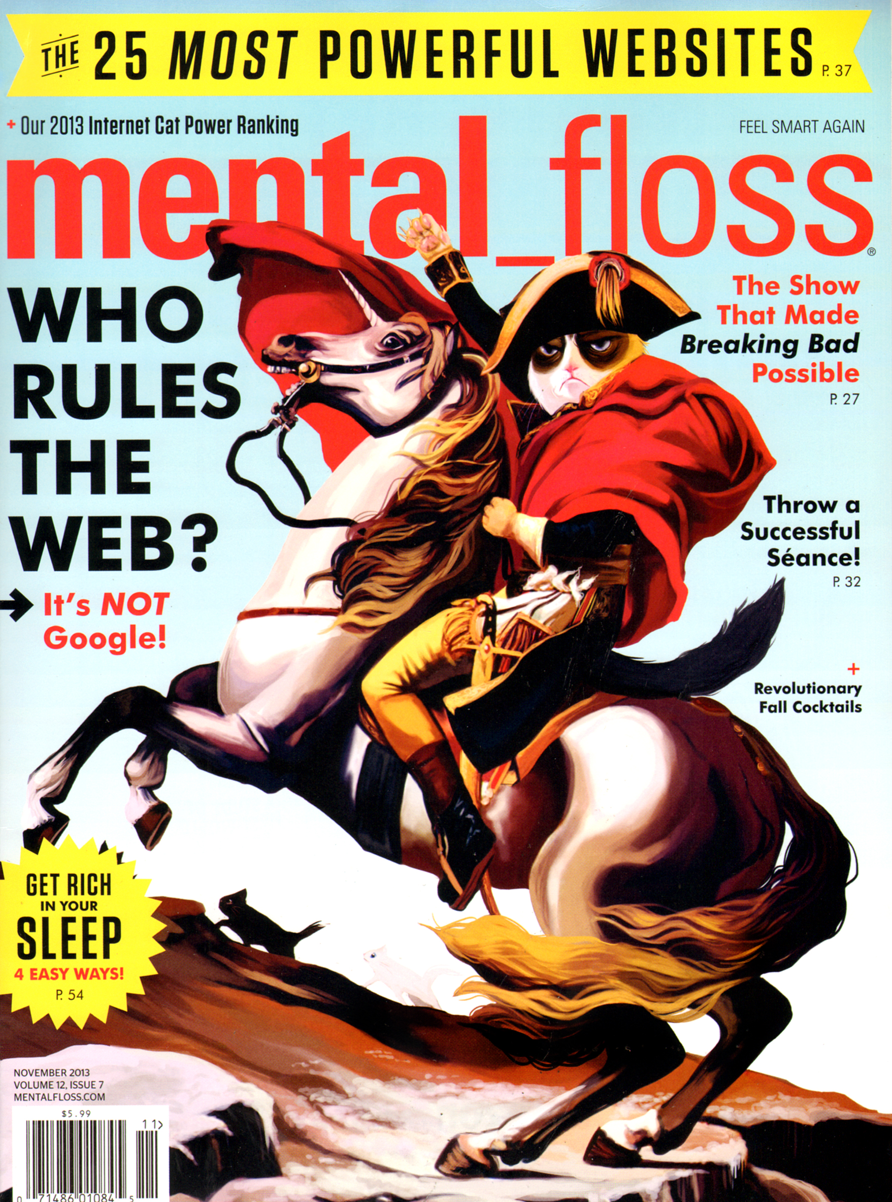 Mental-Floss November 01, 2013 Issue Cover