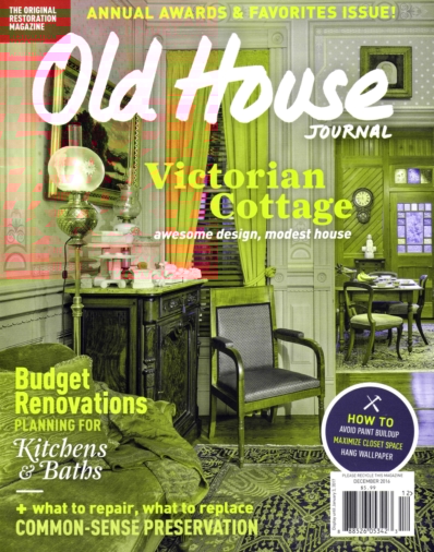 Old House Journal December 01, 2016 Issue Cover