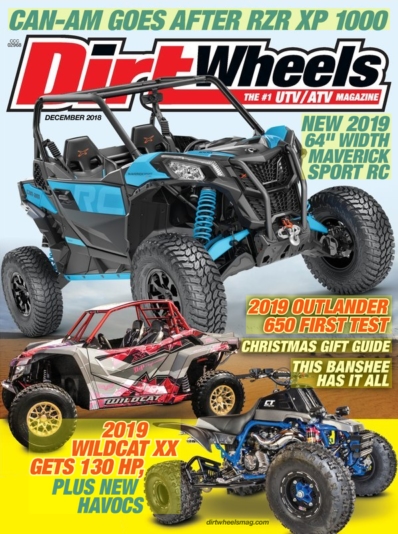 Dirt Wheels December 01, 2018 Issue Cover