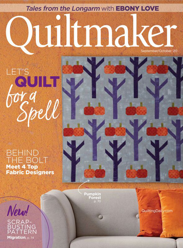 Quiltmaker September 01, 2020 Issue Cover