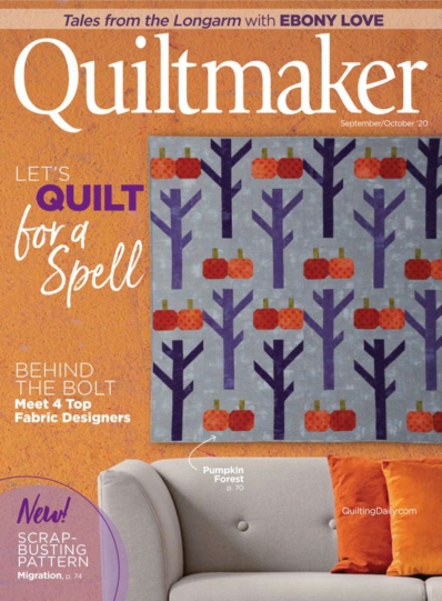 Quiltmaker September 01, 2020 Issue Cover