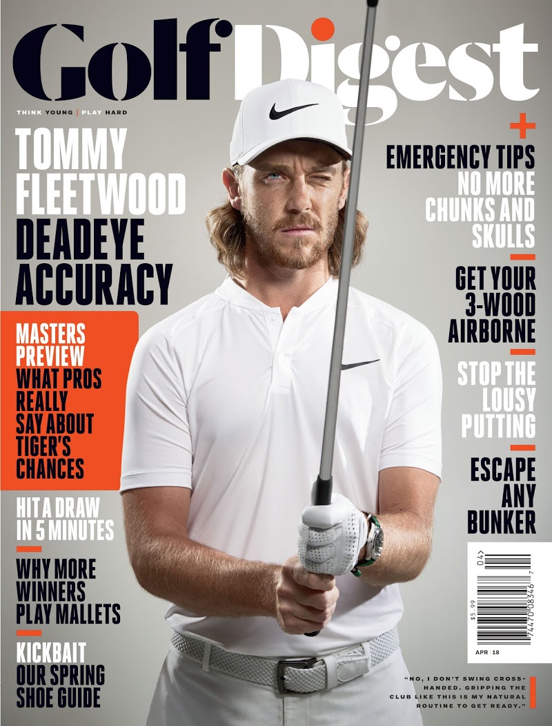 Golf-Digest April 01, 2018 Issue Cover