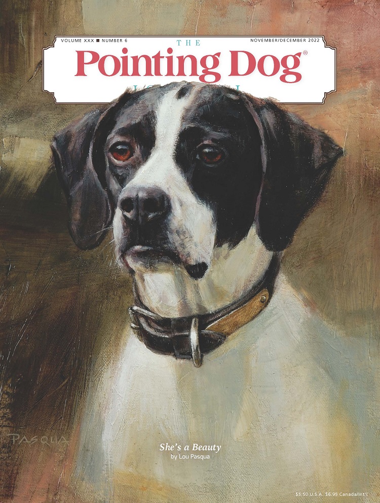 The-Pointing-Dog-Journal November 01, 2022 Issue Cover