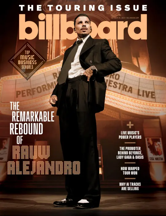 Billboard October 25, 2025 Issue Cover