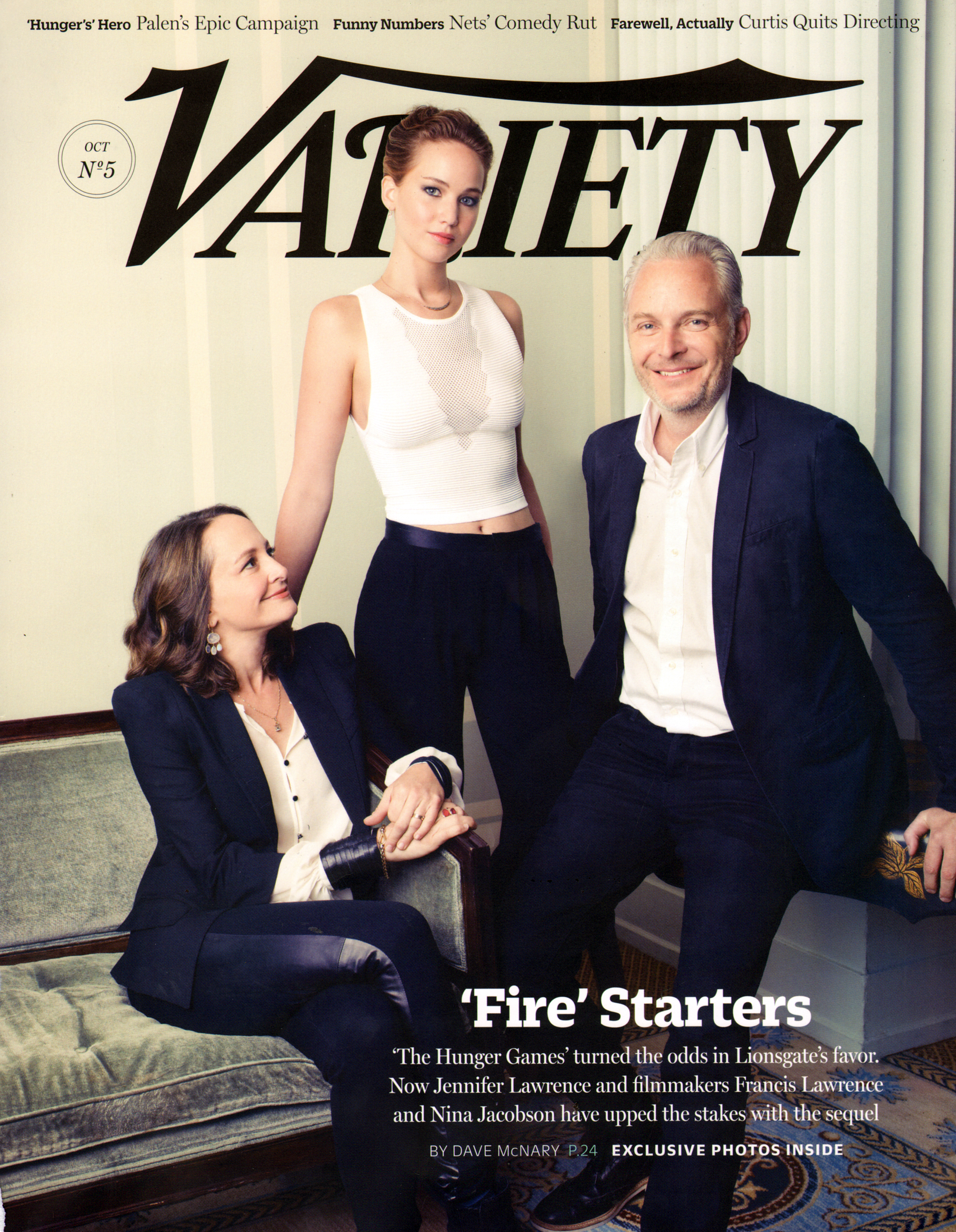 Variety October 31, 2013 Issue Cover