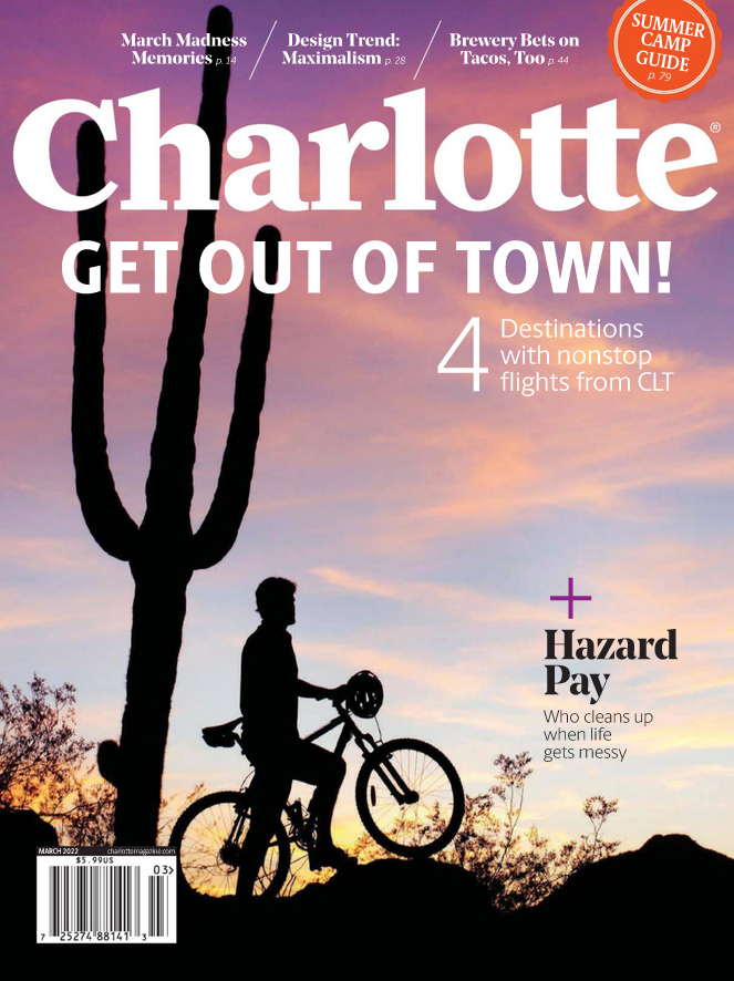 charlotte-magazine March 01, 2022 Issue Cover