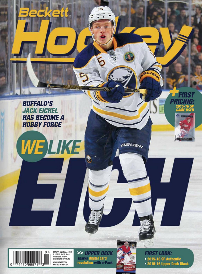 Beckett-Hockey April 01, 2016 Issue Cover