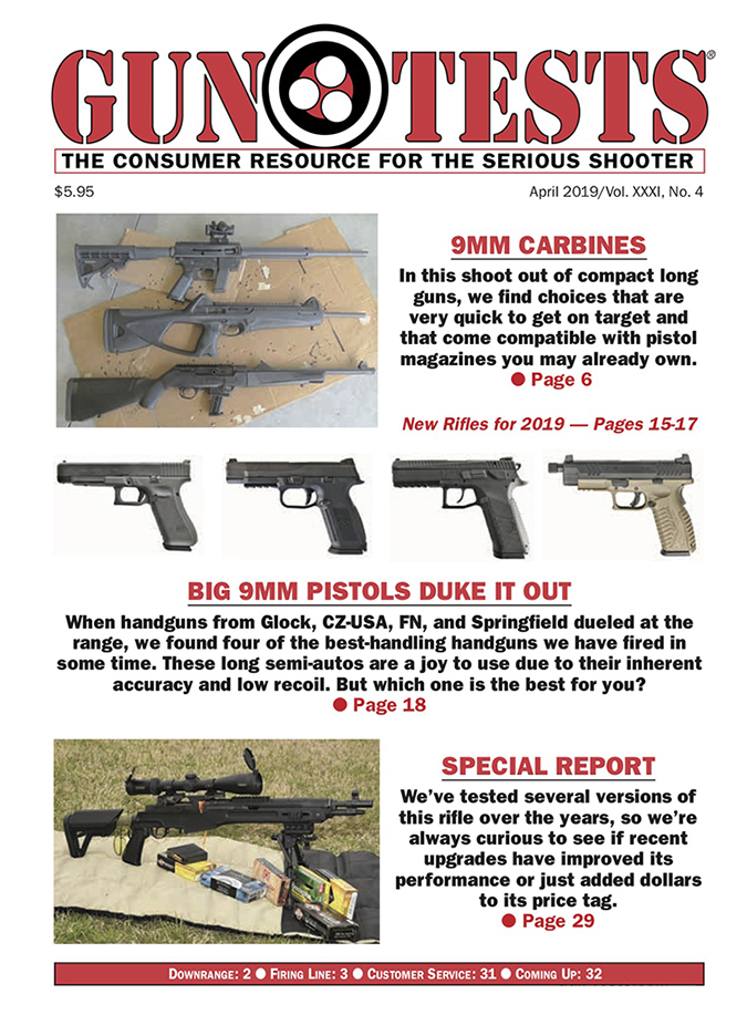 Gun-Tests April 01, 2019 Issue Cover