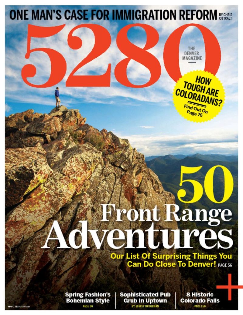 5280-Magazine April 01, 2015 Issue Cover