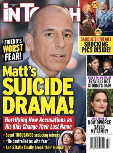 In Touch Weekly October 21, 2019 Issue Cover