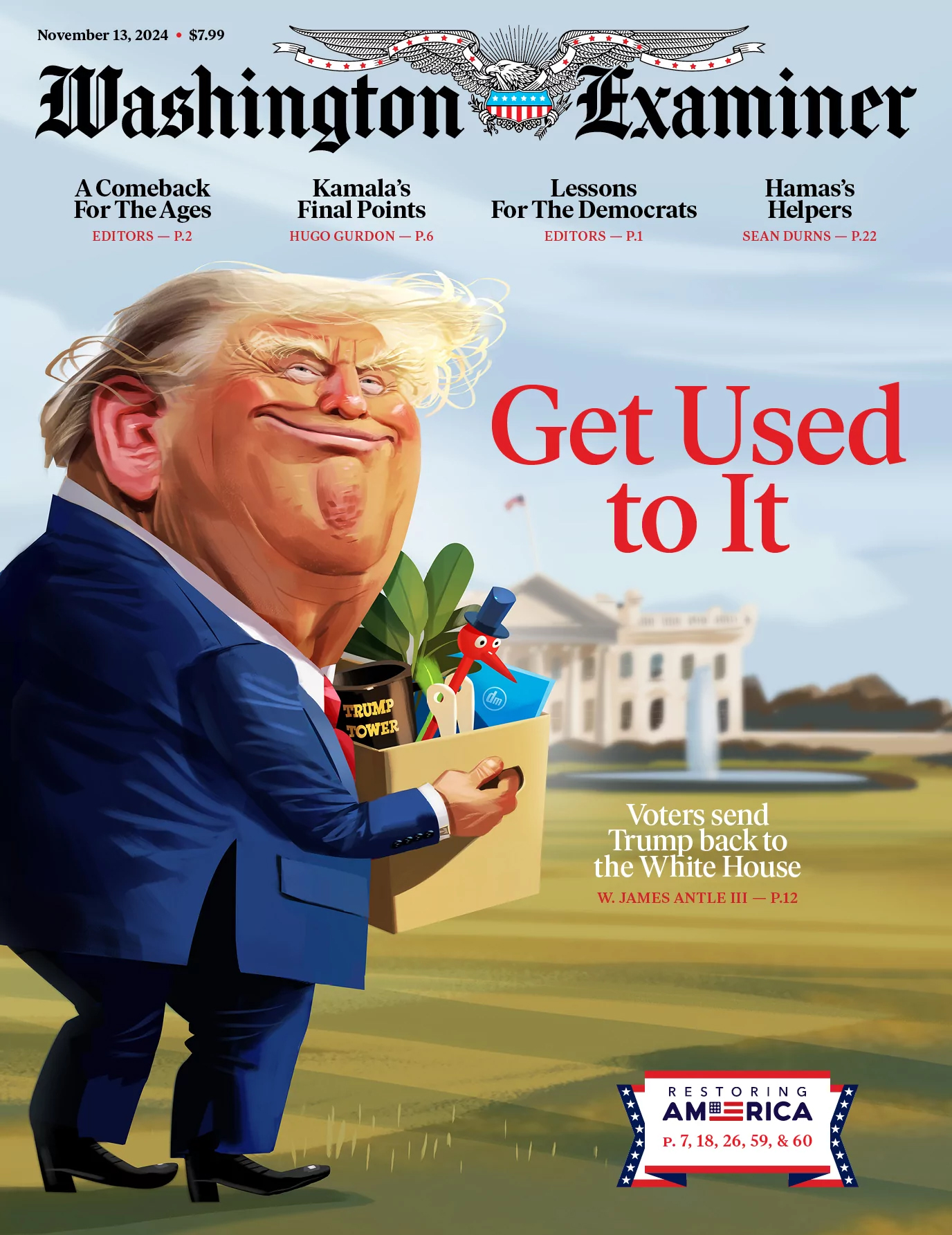 Washington-Examiner November 13, 2024 Issue Cover