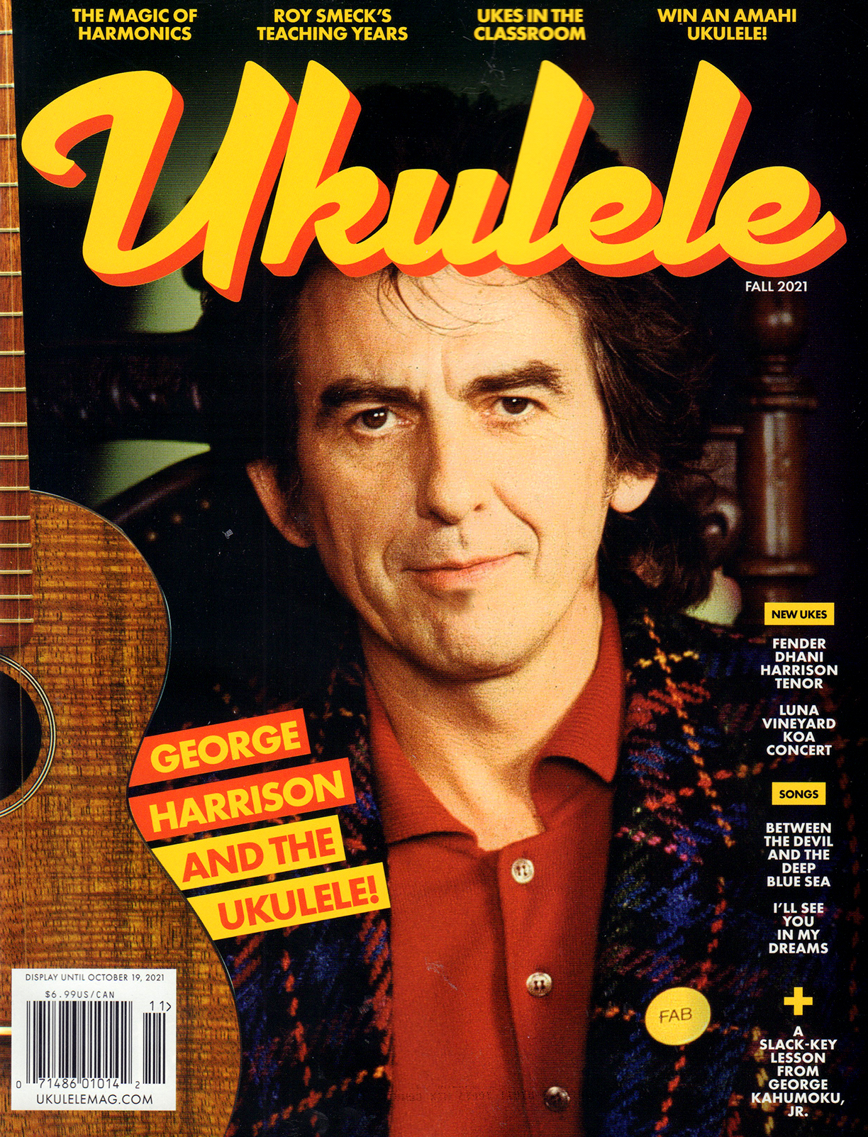 Ukulele September 01, 2021 Issue Cover