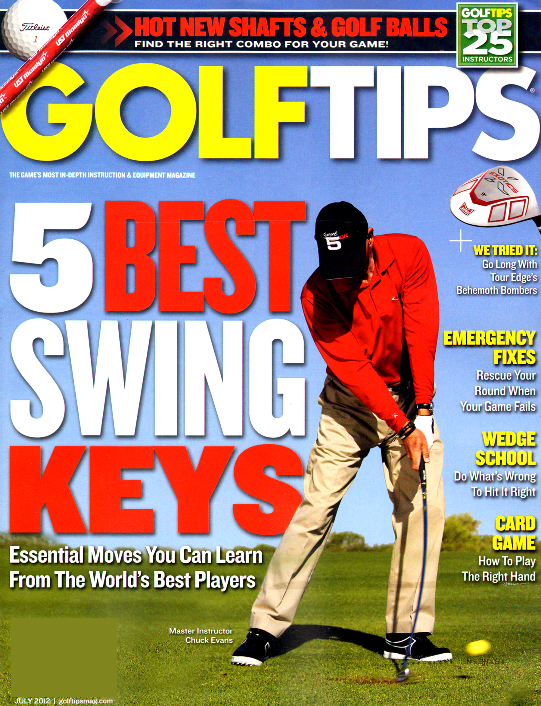 Golf-Tips July 01, 2012 Issue Cover