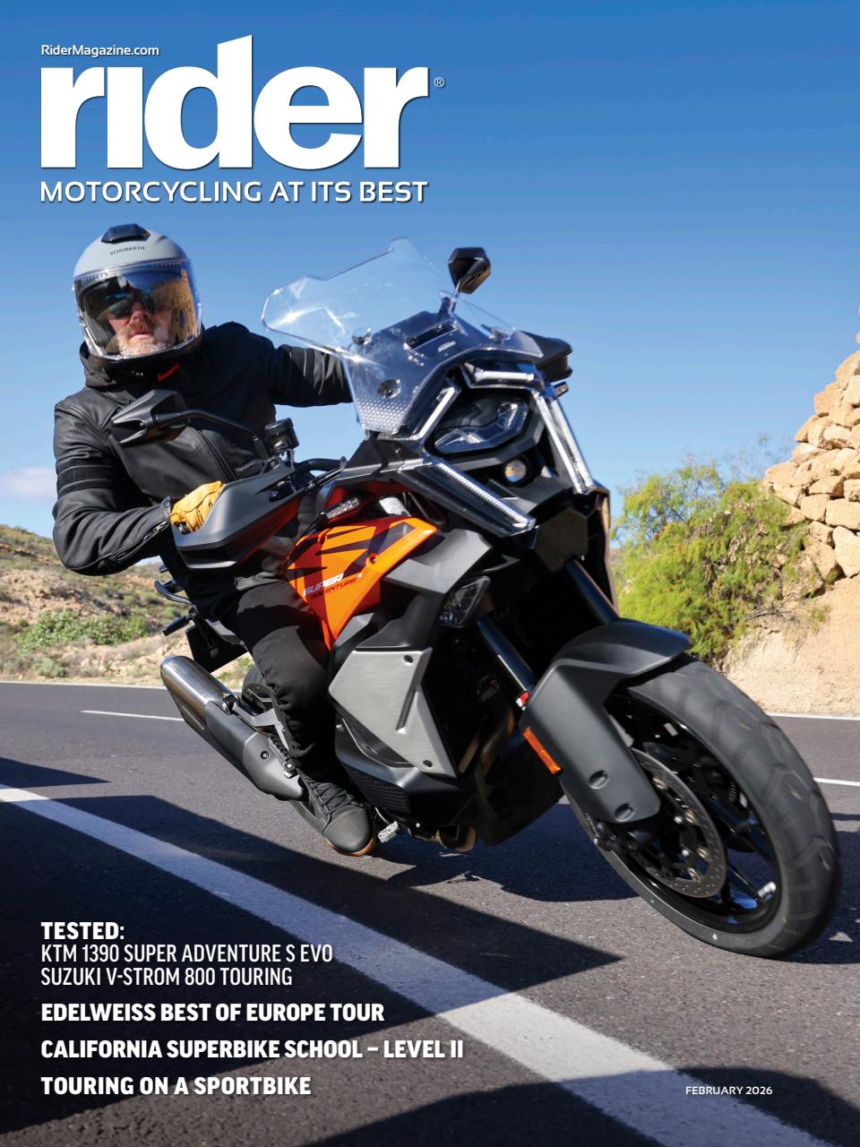 Rider February 01, 2026 Issue Cover