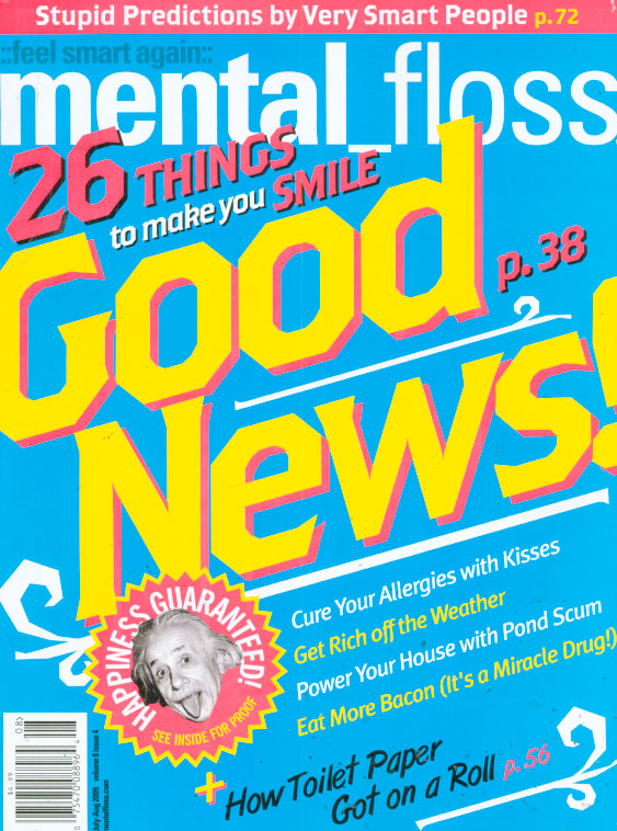 Mental-Floss July 01, 2009 Issue Cover