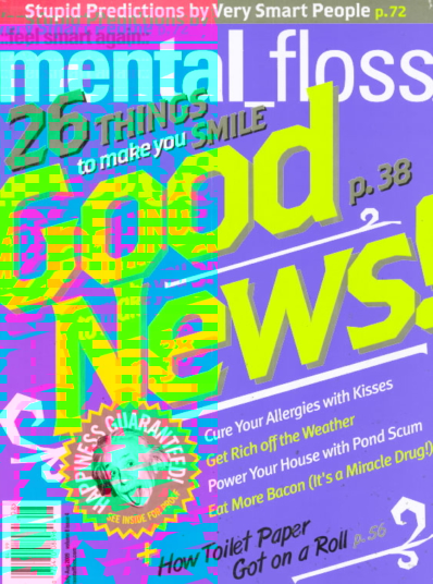 Mental Floss July 01, 2009 Issue Cover