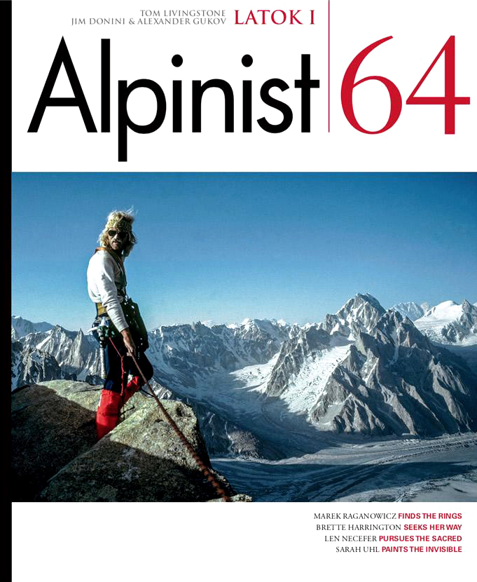 Alpinist December 01, 2018 Issue Cover