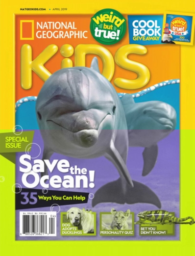 National Geographic Kids April 01, 2019 Issue Cover