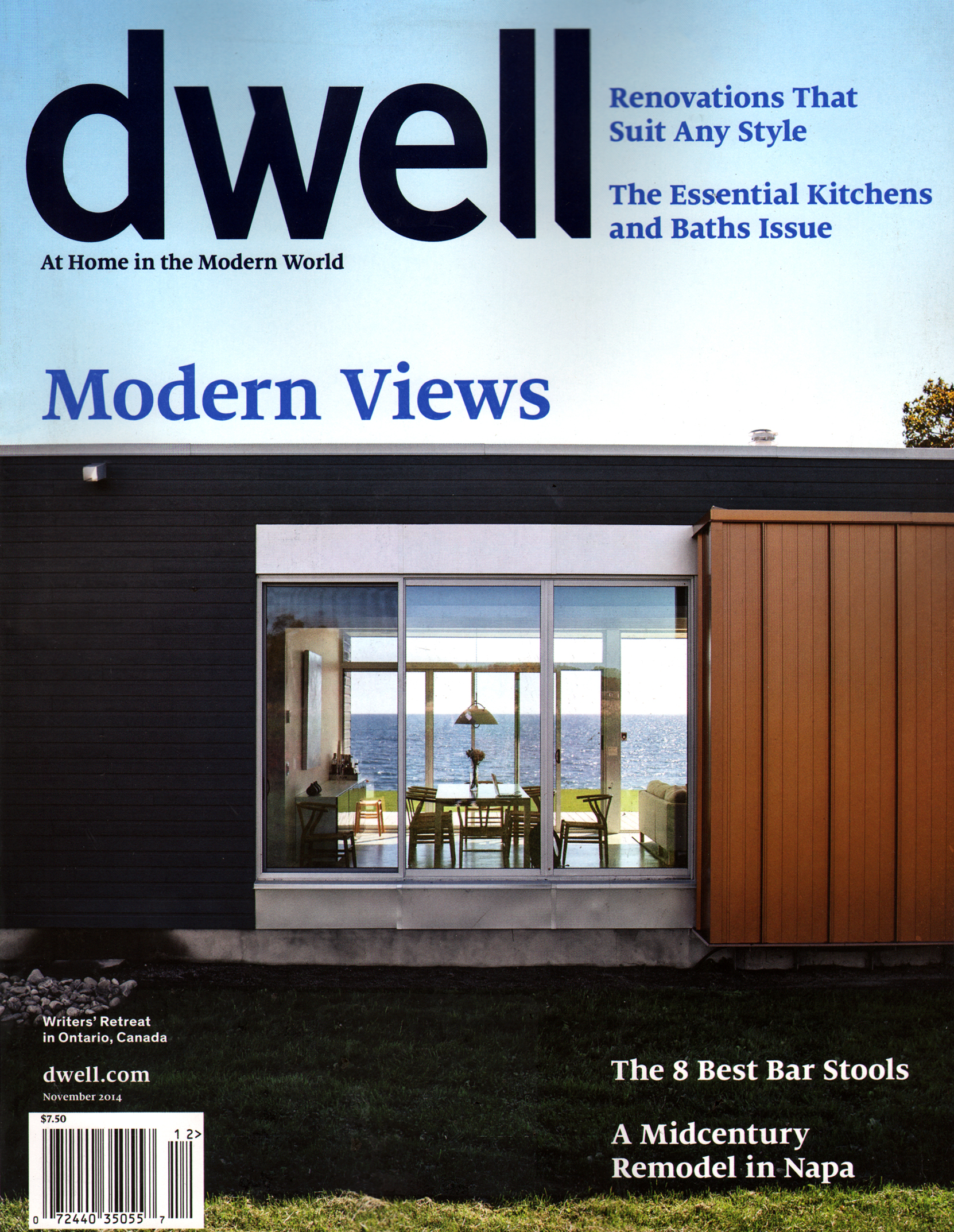 Dwell November 01, 2014 Issue Cover