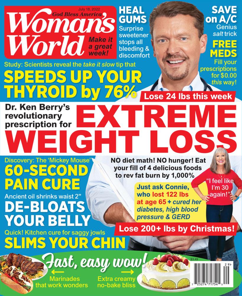 Womans-World July 18, 2022 Issue Cover