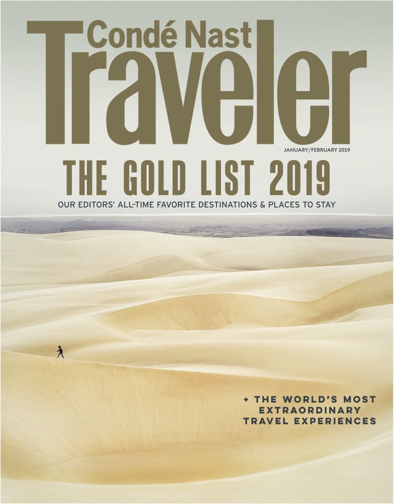 Condé-Nast-Traveler January 01, 2019 Issue Cover