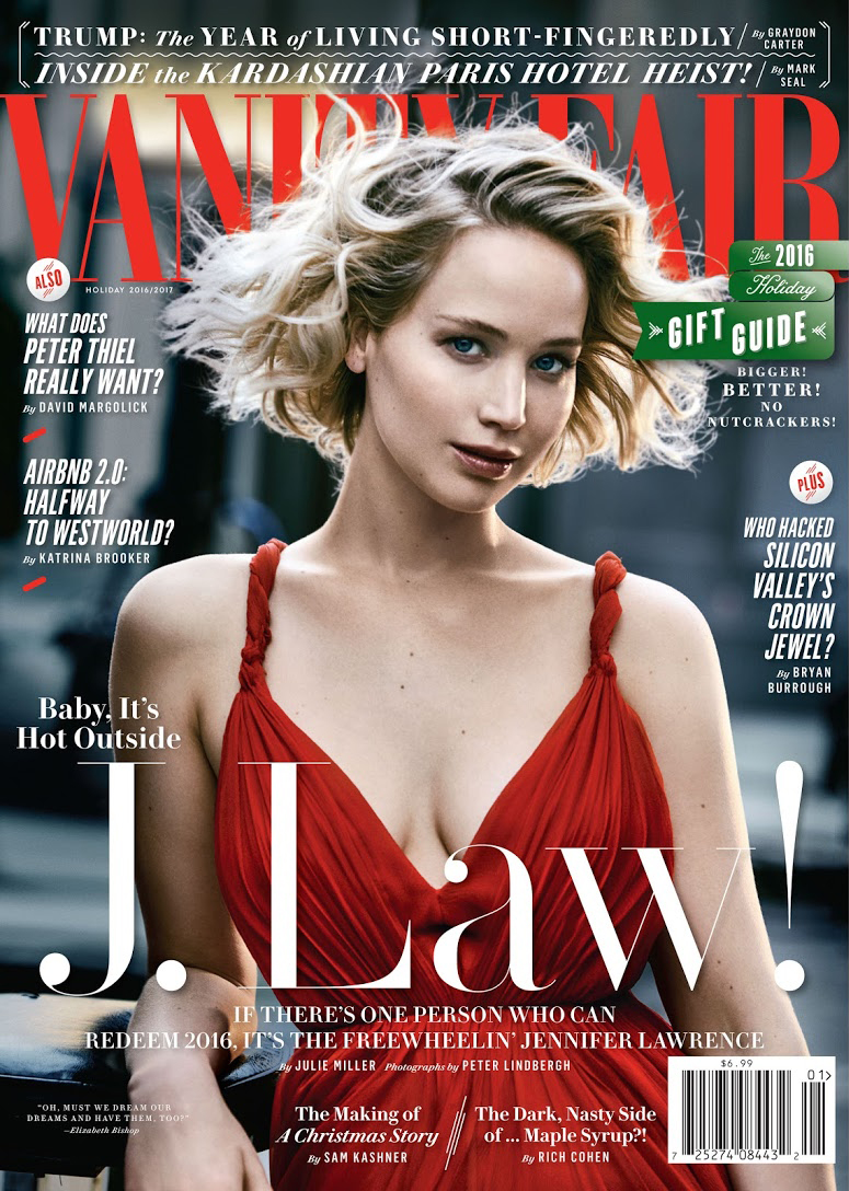 Vanity-Fair December 25, 2016 Issue Cover
