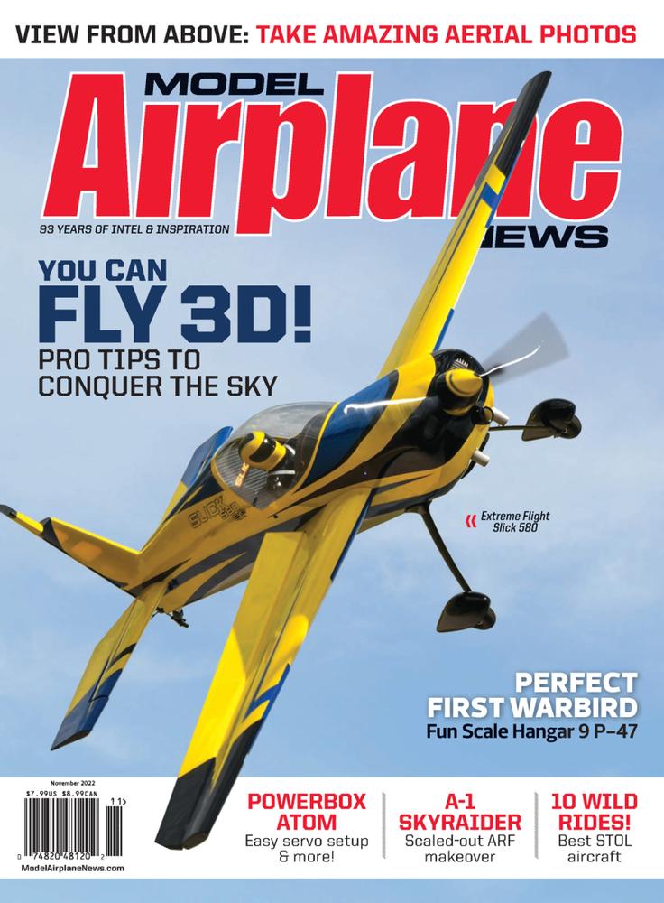 Model-Airplane-News November 01, 2022 Issue Cover