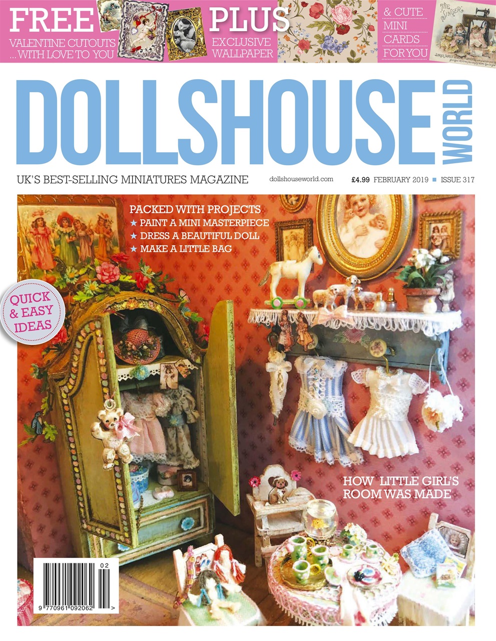 Dolls-House-World February 01, 2019 Issue Cover